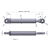 Cylinder hydrauliczny - siłownik jednostronny wzmocniony (SMN2.50 630+KT2; 7210120052) Tur 1.2 Waryński
