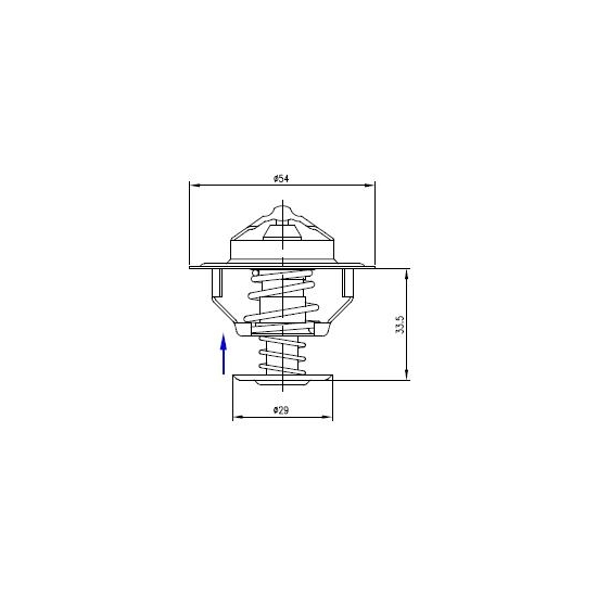 Termostat AR61538 JOHN DEERE POLMO