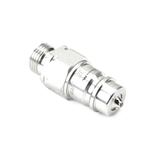 Szybkozłącze hydrauliczne wtyczka G1/2"BSP gwint zewnętrzny  EURO ISO 7241-A z eliminatorem ciśnienia Waryński