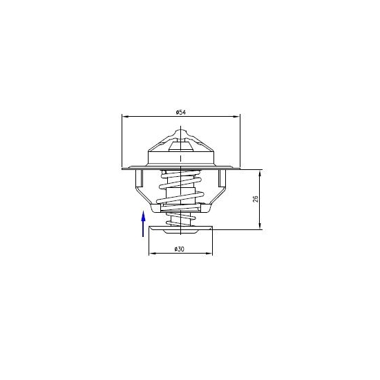 Termostat 0.007.1258.3 Deutz POLMO