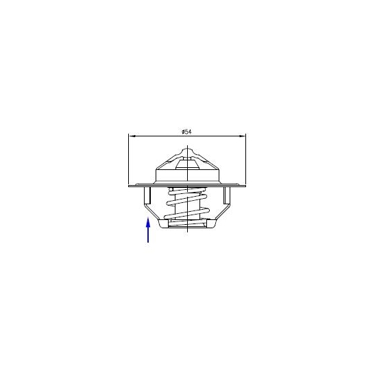 Termostat 83916917 Ford POLMO