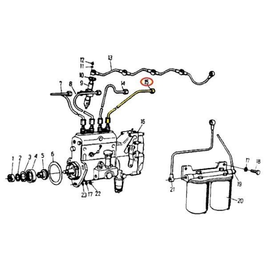 Przewód IV cylindra C-360