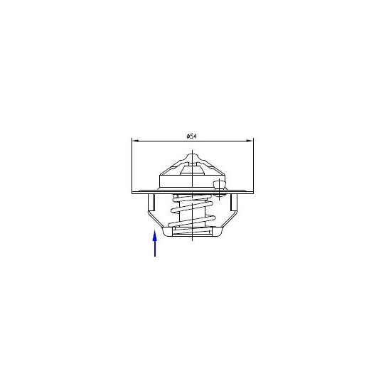 Termostat 162000060701 Case POLMO