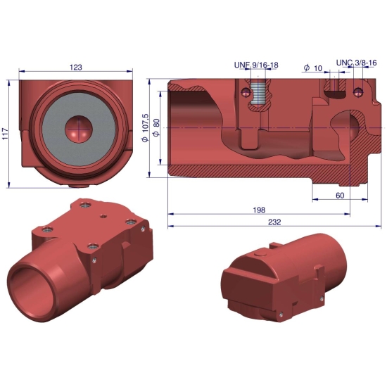 Cylinder podnośnika MF-3 ORYGINAŁ URSUS