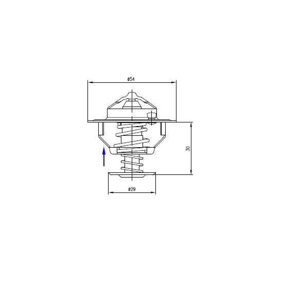 Termostat 2830734 Case POLMO