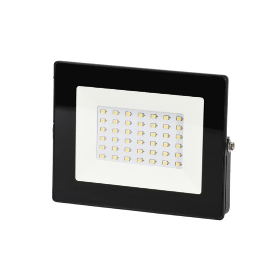 Naświetlacz, Lampa LED SMD 230V 50W 6500K 4320LM IP65 CZARNY