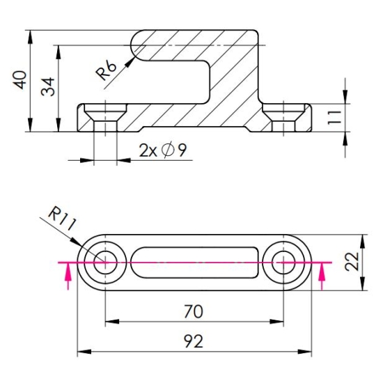 Zawias ZR-90 rozłączny 90 zastosowanie przyczepka SPP