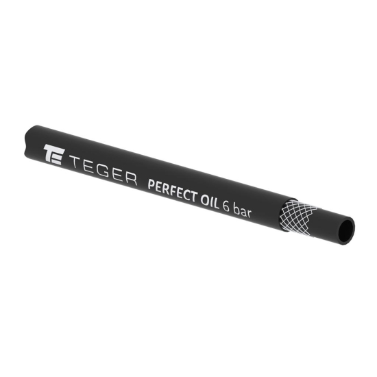 Wąż do olejów PERFECT OIL - Olej. Diesel - DN10 - 6 bar / 0.6 Mpa TEGER (sprzedawane po 20m)