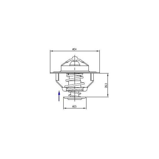 Termostat 98463637 Case POLMO