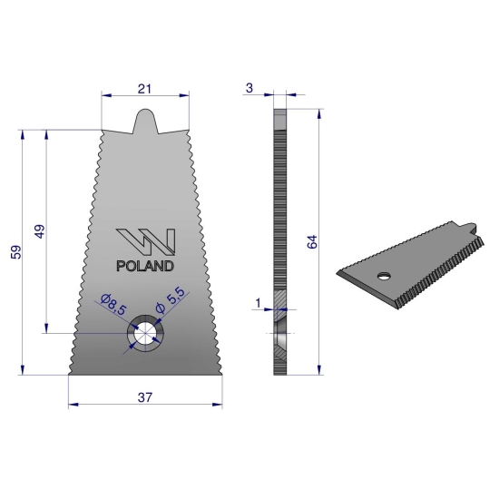 Stalka Bizon 5040002049 WARYŃSKI ( sprzedawane po 50 )