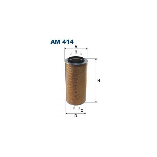 Wkład filtra powietrza WA30-500 AM 414 Filtron (zam WA30-500)