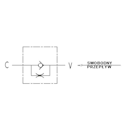 Zawór zwrotny VU 1/4