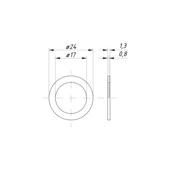 Membrana zaworu 0-104/08 do głowicy AP 0-100/09/G/3 fi 24mm Opryskiwacz ( sprzedawane po 100 )