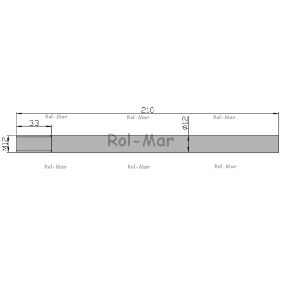 Palec ślimaka hederu 12mm dł. 210mm 676143.0 Claas