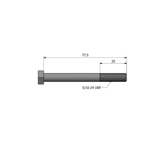 Śruba pokrywy rozrządu 0096213 5/16x3.1/8 MF3