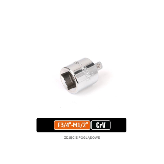 Redukcja F 3/4"-M 1/2" / TEGER