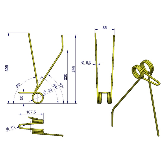 Palec zagarniacza Siewnik Poznaniak W-3043300030 Waryński