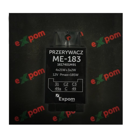 Przerywacz kierunkowskazów ME94. 83355934. PKJ-95 MF3/MF4/C-330M/C-385  EXPOM KWIDZYN EU