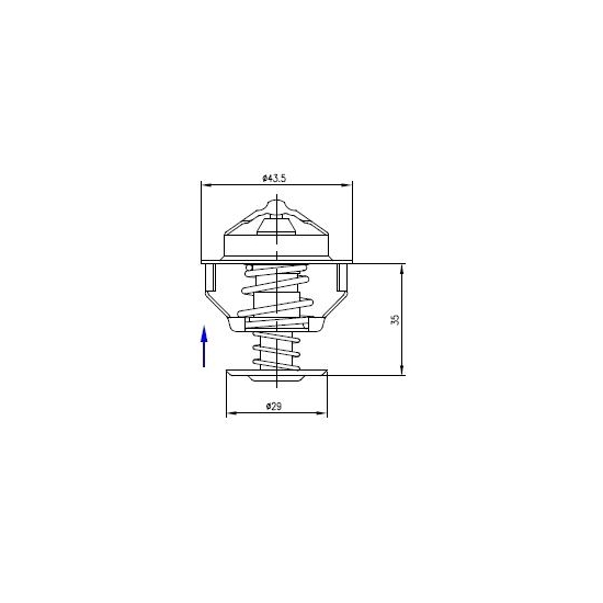 Termostat J928639 Steyr Case POLMO